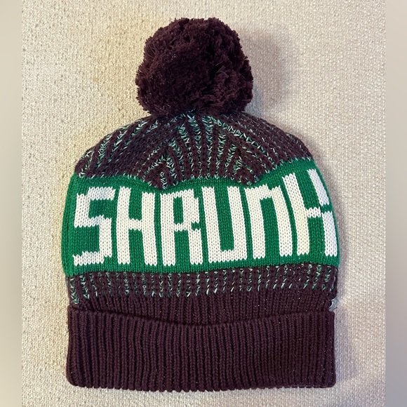 {Scotch Shrunk} Shrunk Melange Pom Pom Beanie Hat - Sz S - Picture 2 of 8
